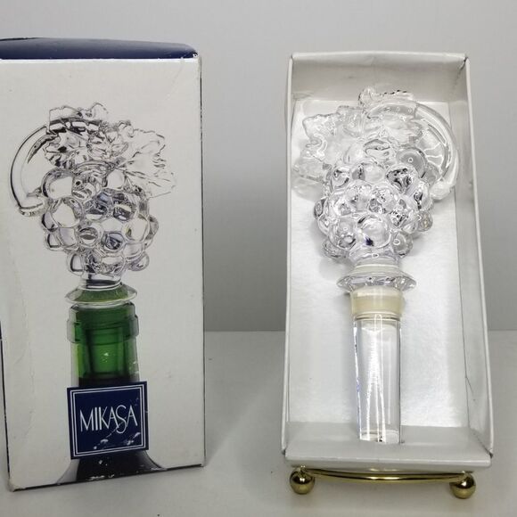 Mikasa Fruit Collection Grape Wine Bottle Stopper‎ - Picture 2 of 6